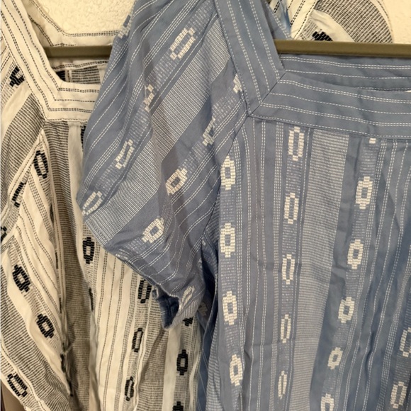 Style & Co set of 2 shirts| blue with white and black with white| size XL - Picture 4 of 15